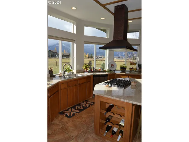 a bathroom with a tub sink and a mirror