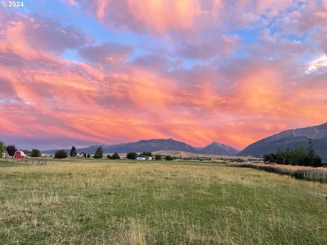 a view of a lake with a mountain in the background