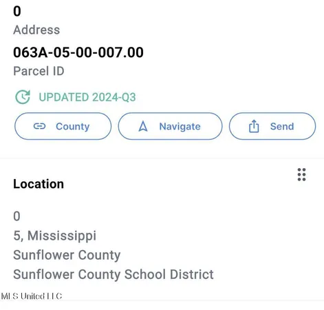 $14,000 | 0 Swoop Road, Drew, MS 38737