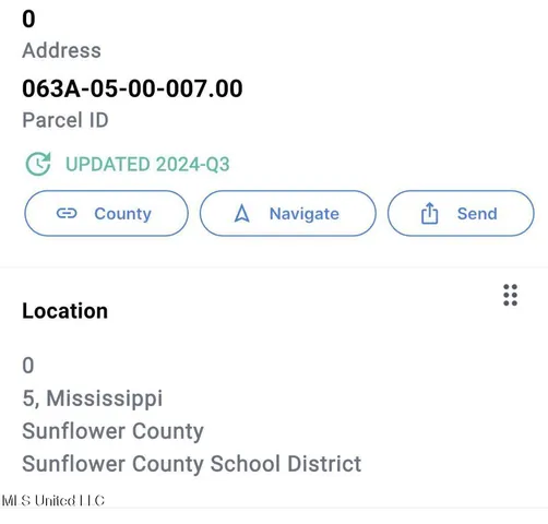 $14,000 | 0 Swoop Road, Drew, MS 38737