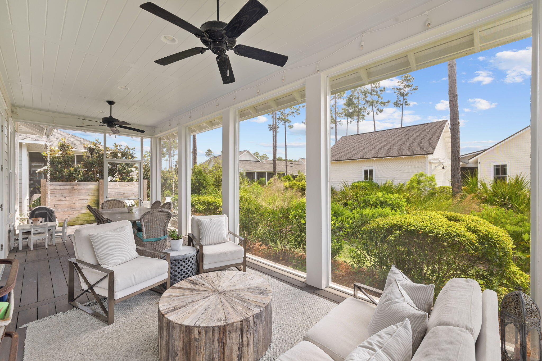 158 Trailhead Drive Inlet Beach, FL 32461 - Photo 17 of 35 a living room with furniture and a large window