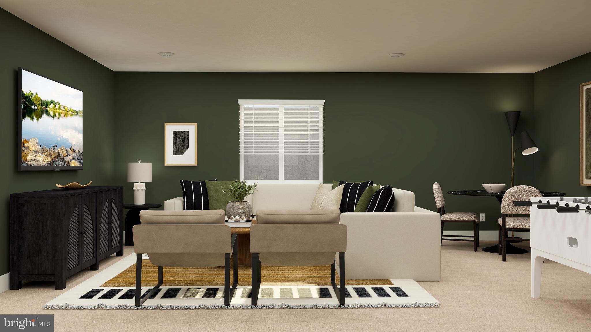 6611 Greenleigh Avenue Middle River, MD 21220 - Photo 28 of 39 a living room with furniture a flat screen tv and a window