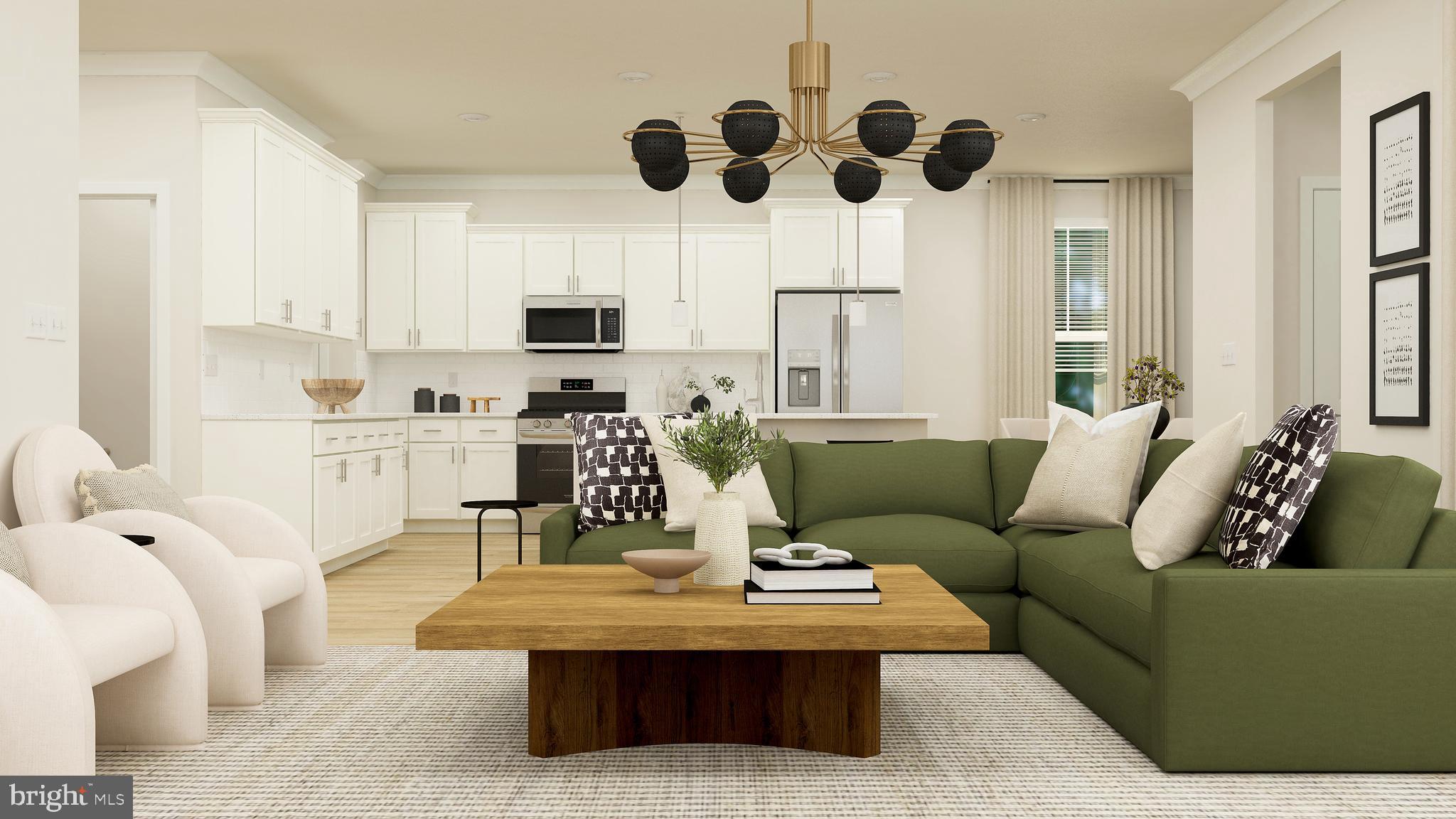 6611 Greenleigh Avenue Middle River, MD 21220 - Photo 4 of 39 a living room with furniture and a large window