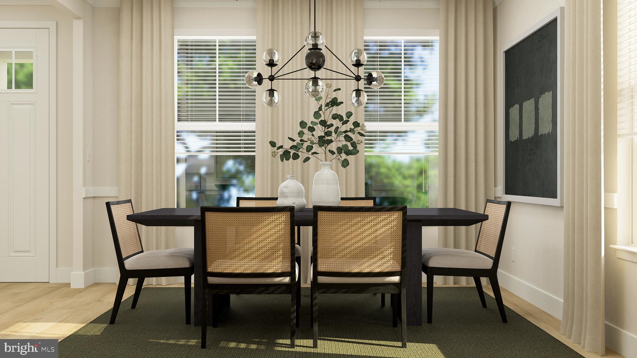 6611 Greenleigh Avenue Middle River, MD 21220 - Photo 5 of 39 a view of a dining room with furniture and window