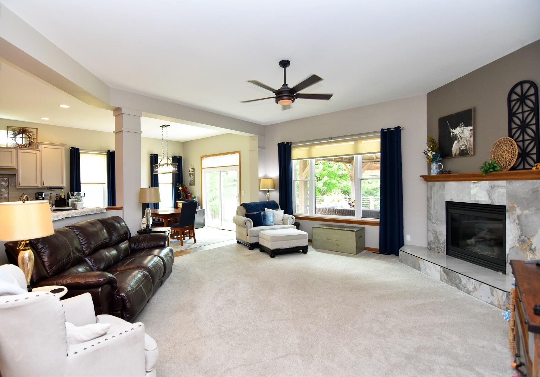 30936 Royal Hill Road Rochester, WI 53105 - Photo 2 of 34 Living Room View 2 (2)