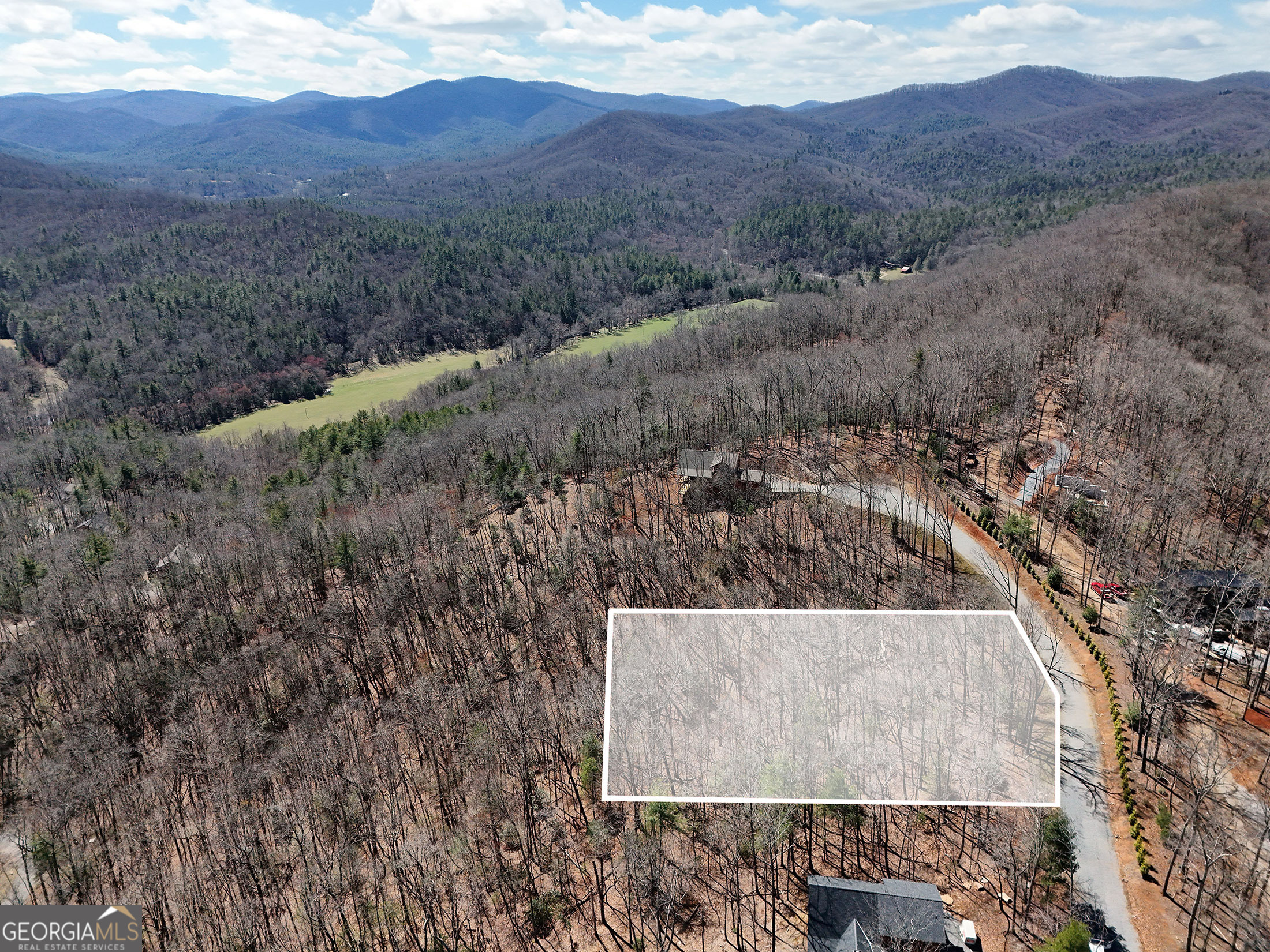 Lot 12 Native Trail Cherry Log, GA 30513 - Photo 14 of 14 a view of a backyard with green space