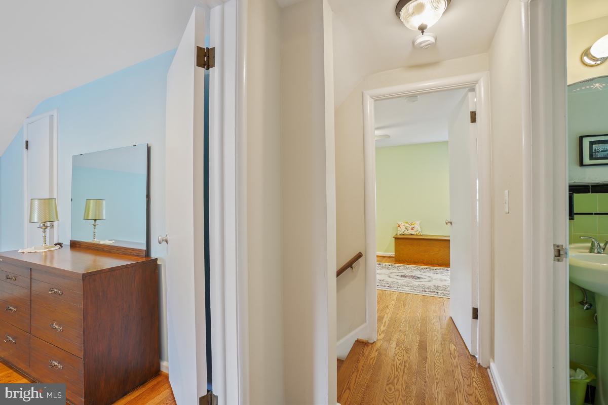 6013 Hawthorne Street Cheverly, MD 20785 - Photo 16 of 30 a view of a bathroom from a hallway