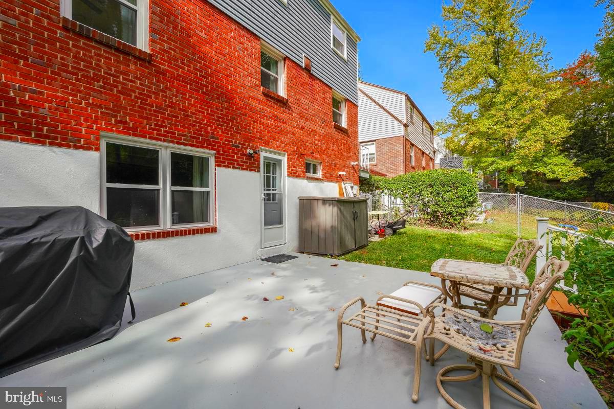 6013 Hawthorne Street Cheverly, MD 20785 - Photo 27 of 30 a view of backyard with outdoor seating and plants