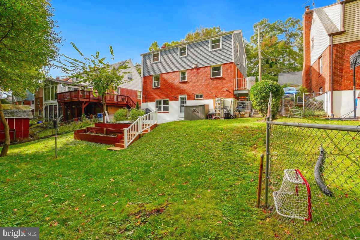 6013 Hawthorne Street Cheverly, MD 20785 - Photo 30 of 30 a view of a house with backyard