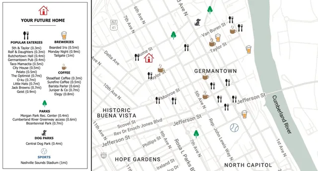 $399,000 | 1400 Rosa L Parks Boulevard, Unit 223, Nashville, TN 37208