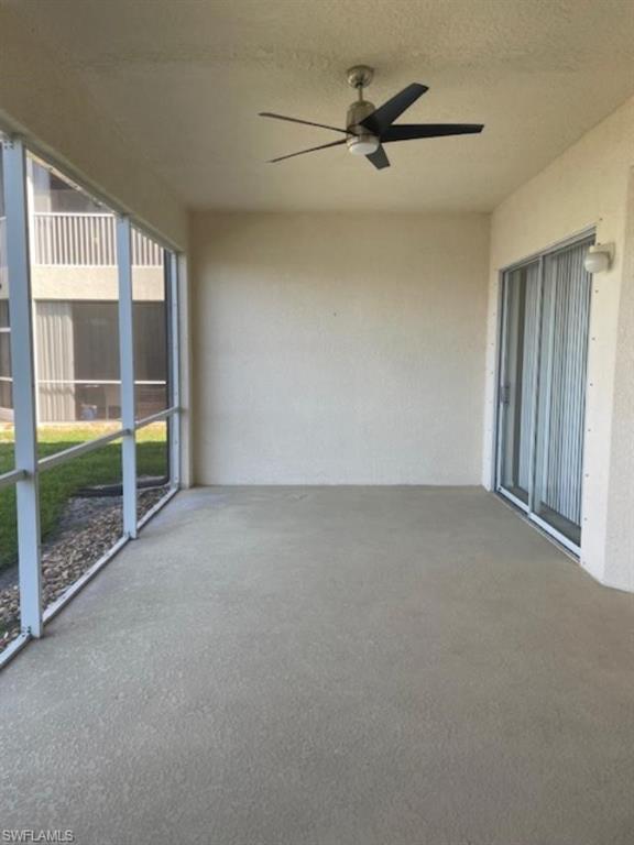3610 Lansing Loop, Unit 103 Estero, FL 33928 - Photo 32 of 40 Lanai with new LED fan with light and remote.