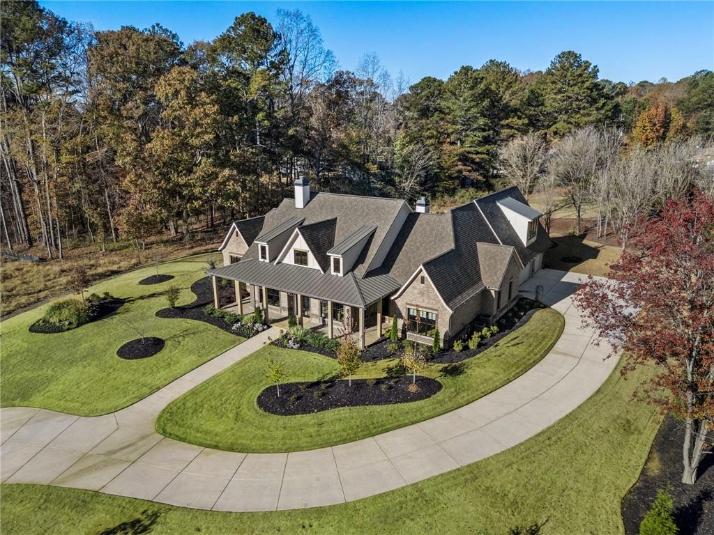 1000 Haddie Way Alpharetta, GA 30004 - Photo 6 of 95 an aerial view of a house with outdoor space