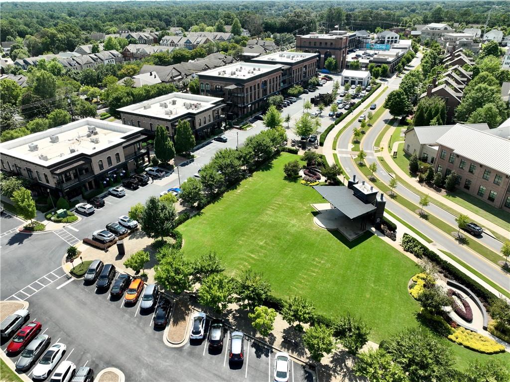 1000 Haddie Way Alpharetta, GA 30004 - Photo 91 of 95 an aerial view of a house with yard swimming pool and outdoor seating