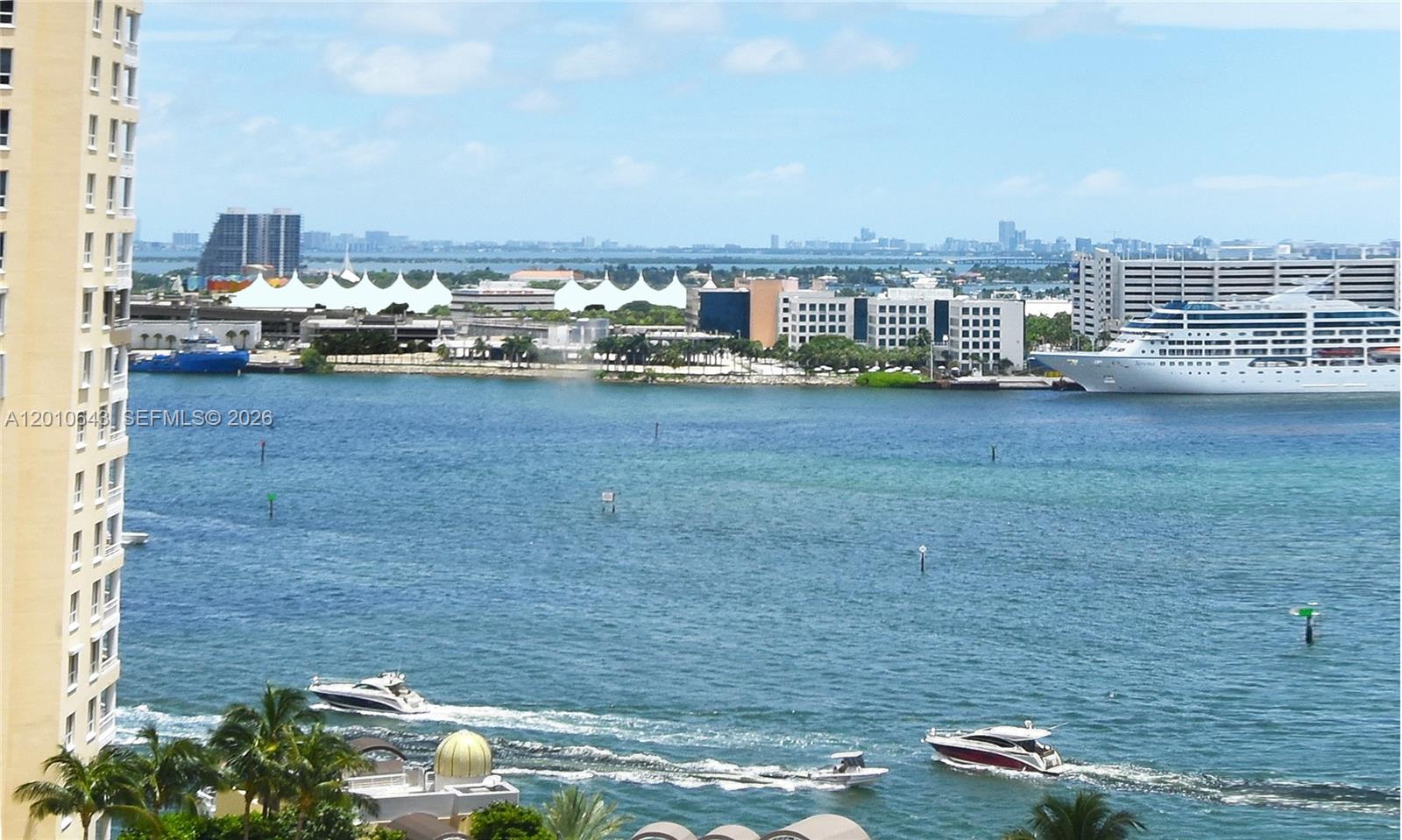 540 Brickell Key Drive, Unit PH1812 Miami, FL 33131 - Photo 1 of 29 a view of lake with city