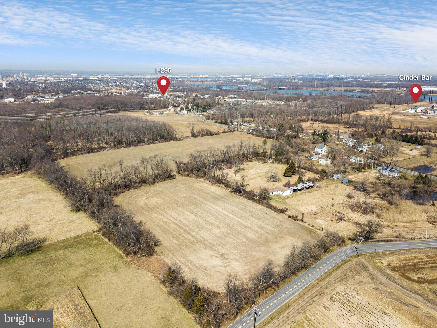 0 West Cohawkin Road Clarksboro, NJ 08020 - Photo 12 of 19 Aerial Showing I 295 and the Cinder Bar locations