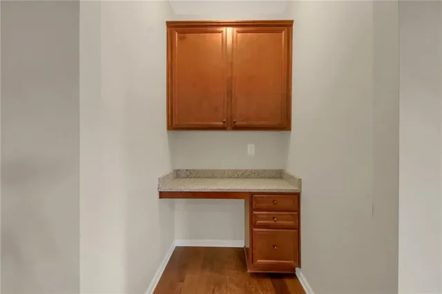 a view of storage and utility room