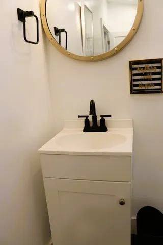 a close up of a street sign