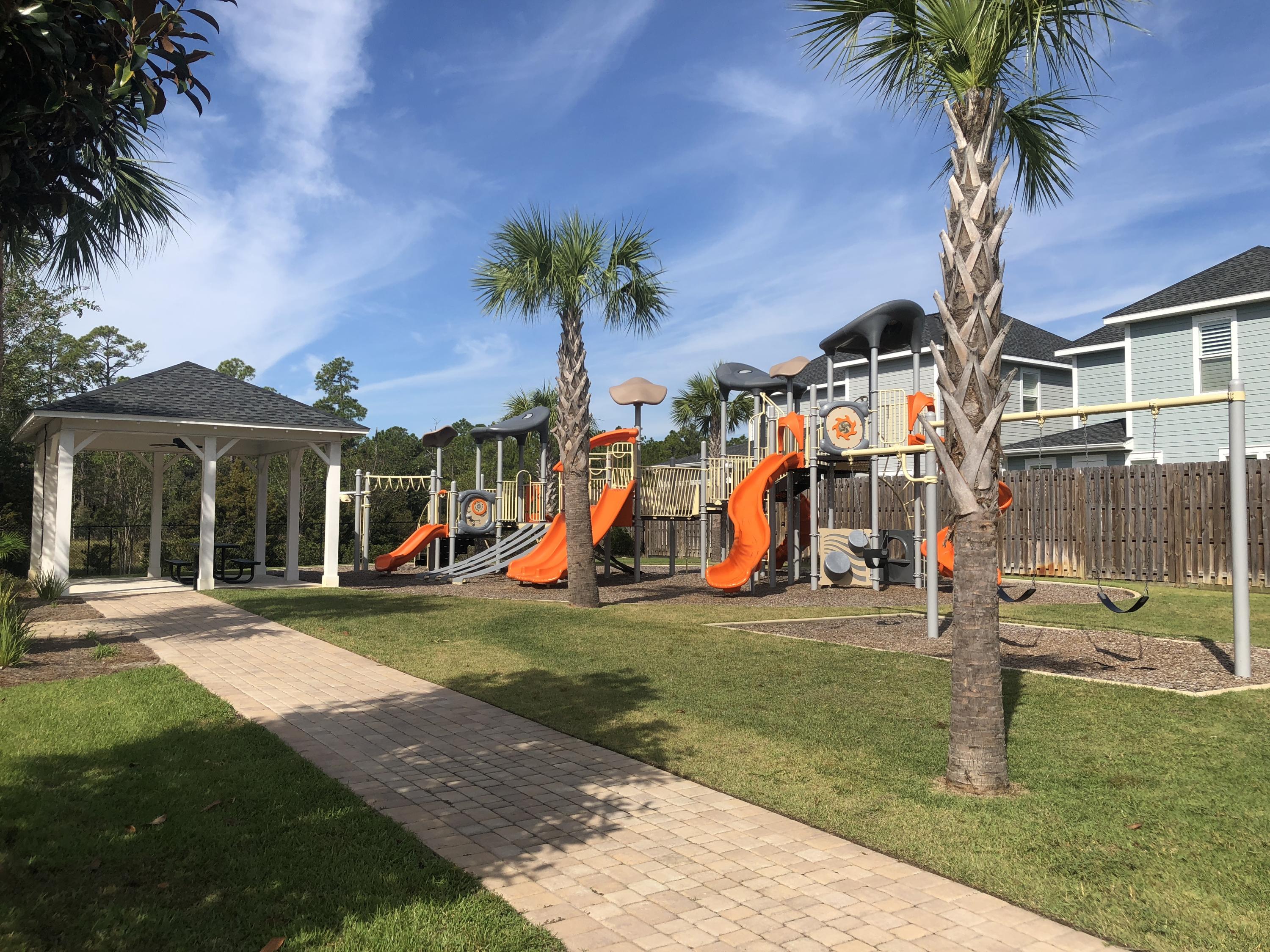 64 Hatton Court Santa Rosa Beach, FL 32459 - Photo 35 of 37 a view of a yard with palm trees