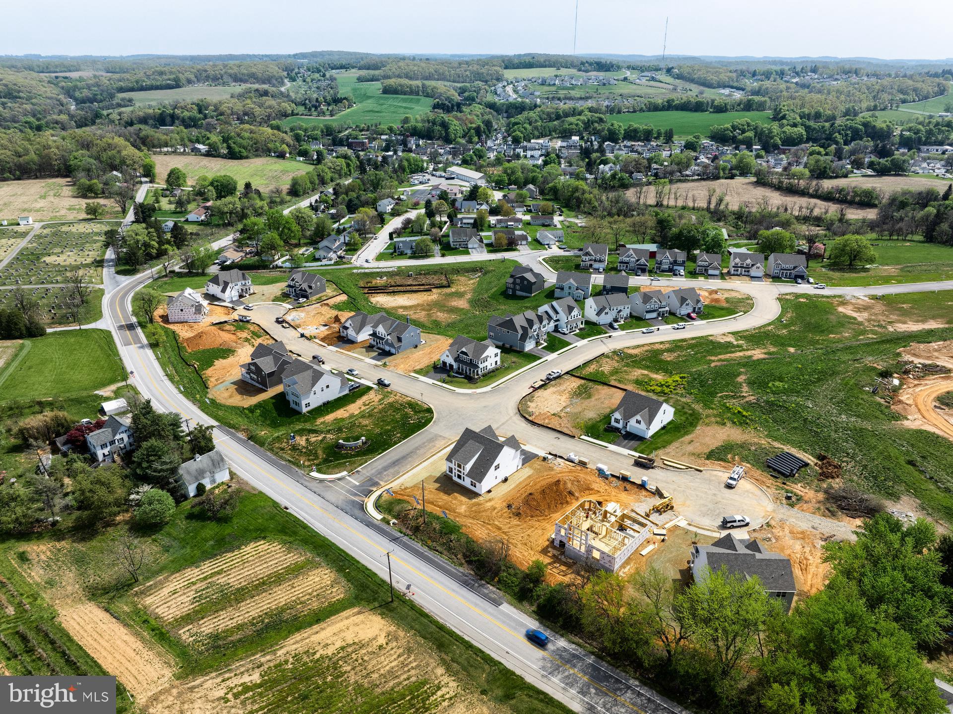 415 Little Walnut Court Windsor, PA 17366 - Photo 4 of 5 an aerial view of a residential houses with outdoor space