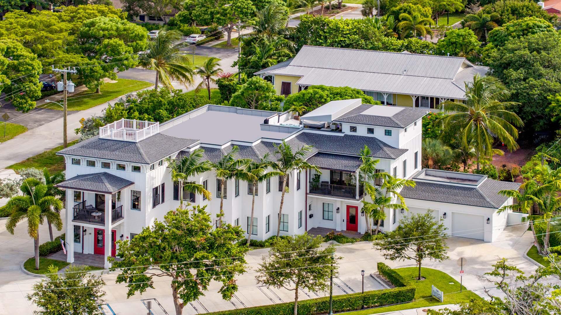 230 George Bush Boulevard Delray Beach, FL 33444 - Photo 38 of 51 an aerial view of a house