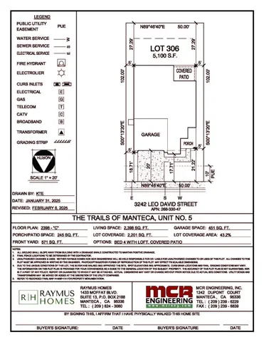 $714,990 | 3242 Leo David Street, Manteca, CA 95337