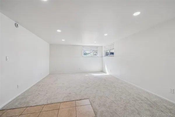 a view of empty room