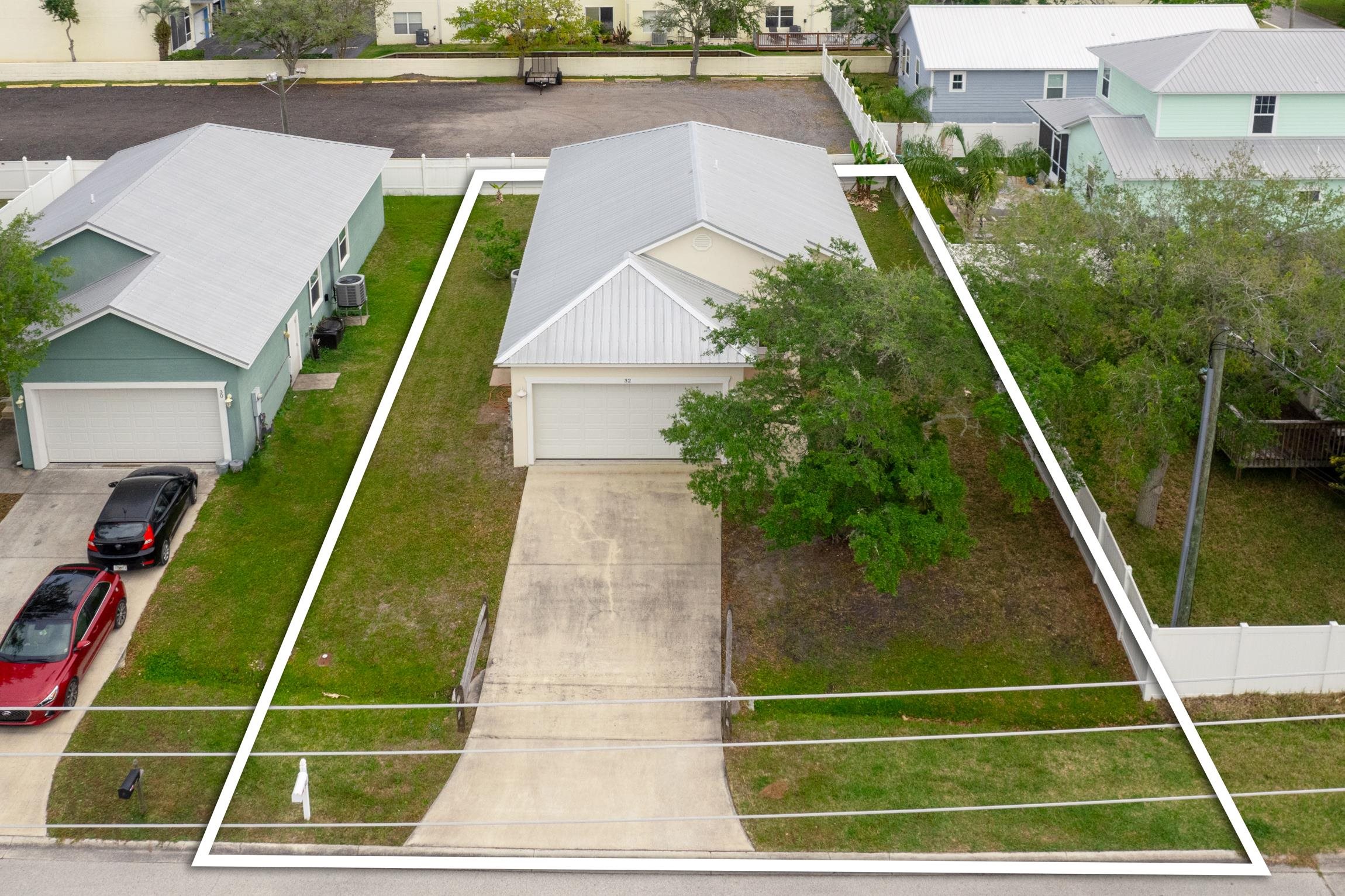 32 Comares Avenue St. Augustine, FL 32080 - Photo 39 of 43 a view of a backyard