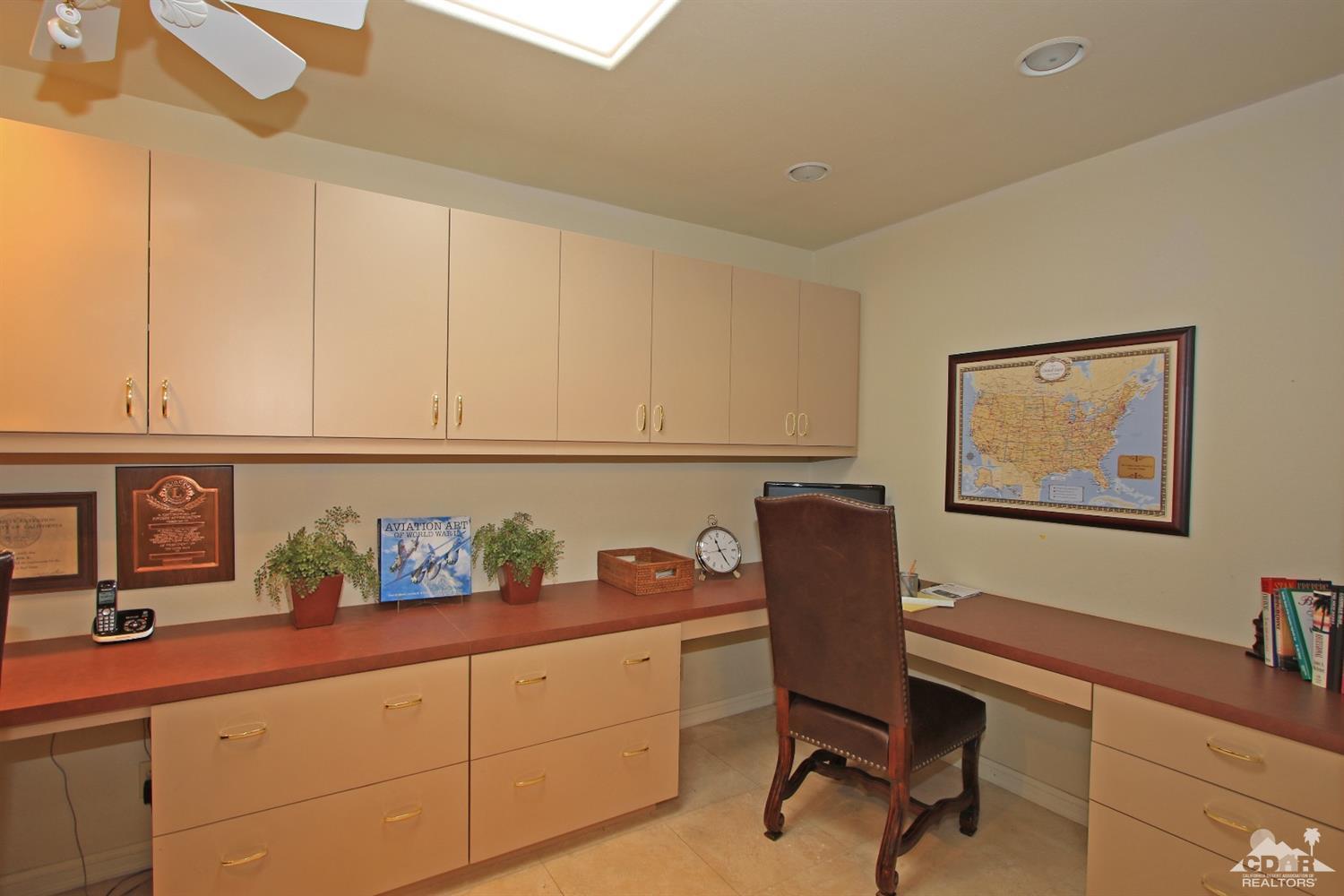 198 Ranch View Circle Palm Desert, CA 92211 - Photo 22 of 54 a view of workspace with furniture