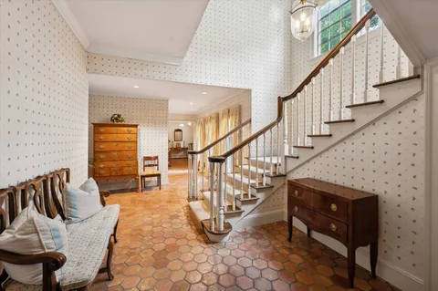 a view of entryway and hall