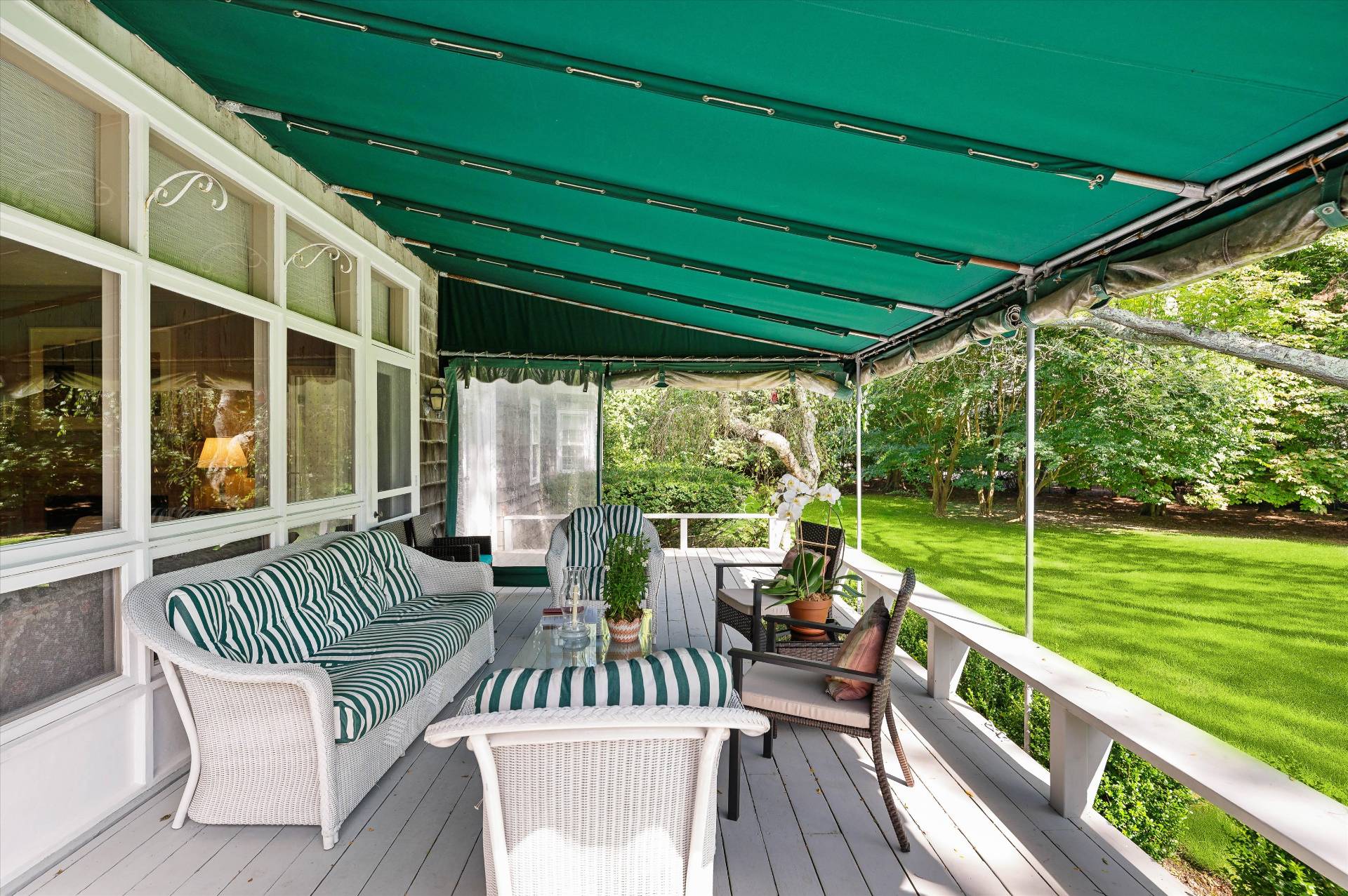 32 Ox Pasture Road Southampton, NY 11968 - Photo 22 of 25 a view of a two chairs in the balcony