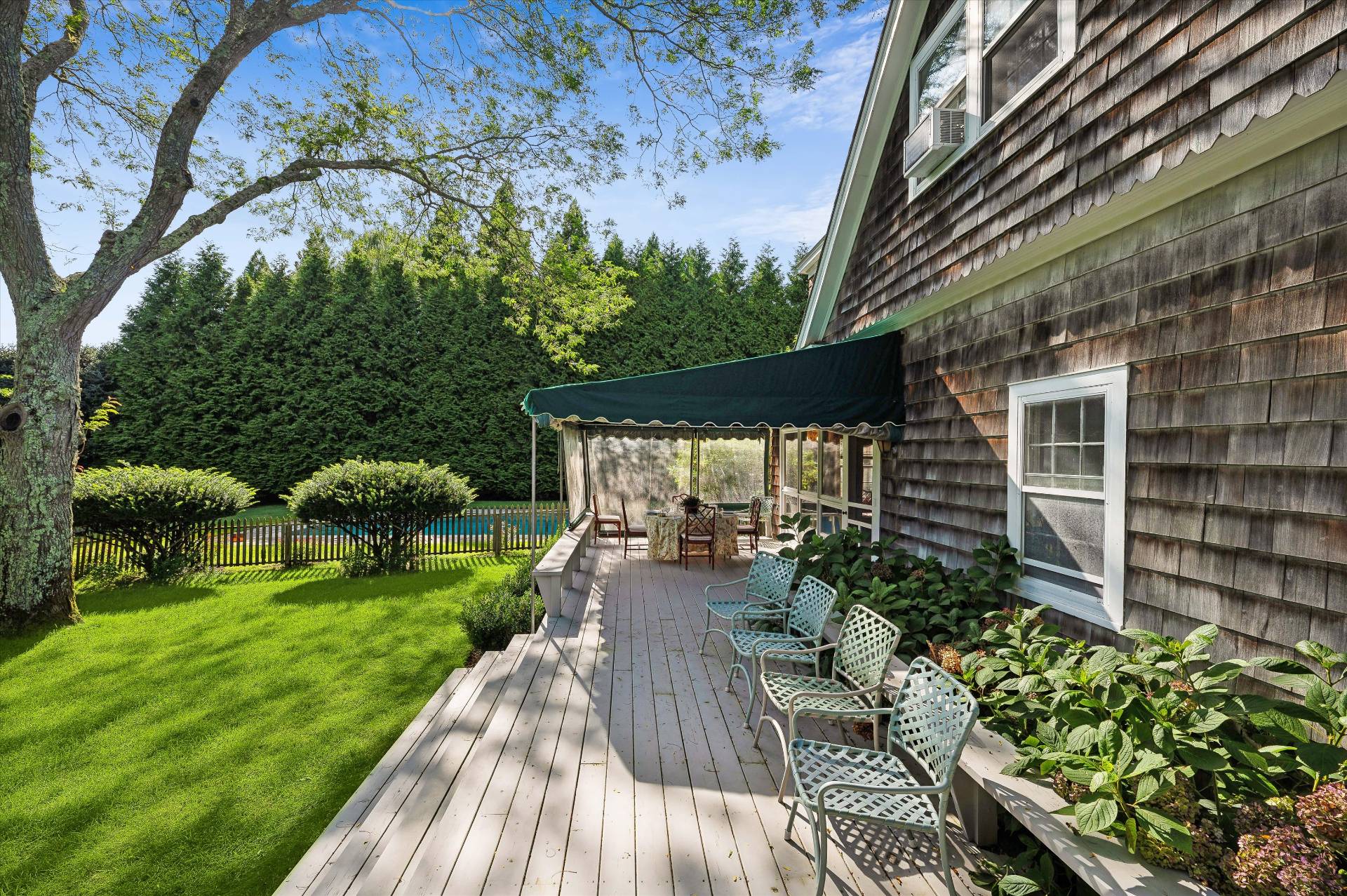 32 Ox Pasture Road Southampton, NY 11968 - Photo 24 of 25 a view of yard from a patio