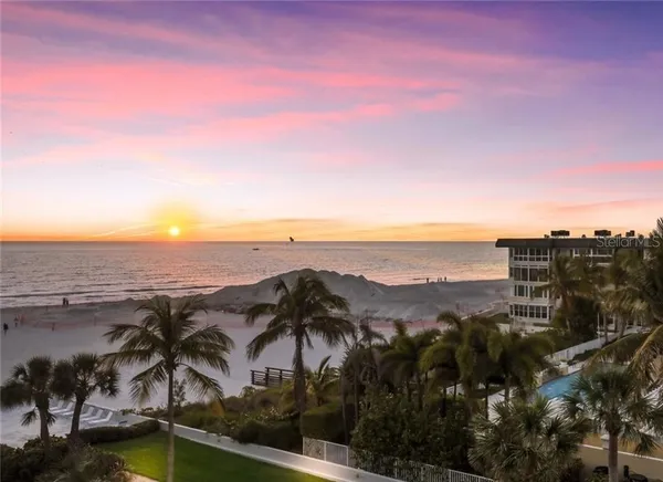 a view of a ocean with skyline