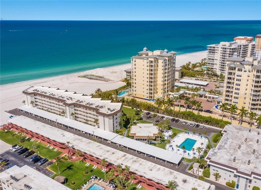 2110 Benjamin Franklin Drive, Unit 503SEA Sarasota, FL 34236 - Photo 23 of 29 a view of a city with tall buildings