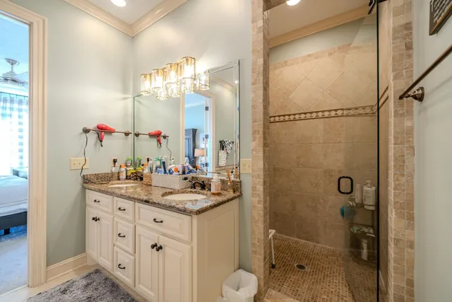 a balcony with table and chairs