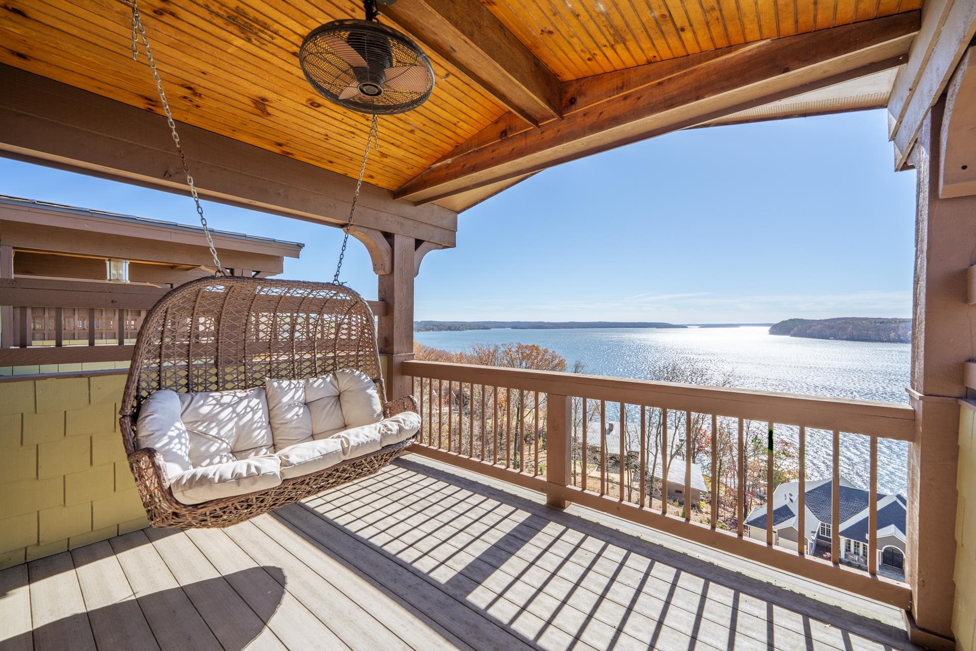 75 C Oasis Lane Savannah, TN 38372 - Photo 23 of 38 a view of balcony with wooden floor