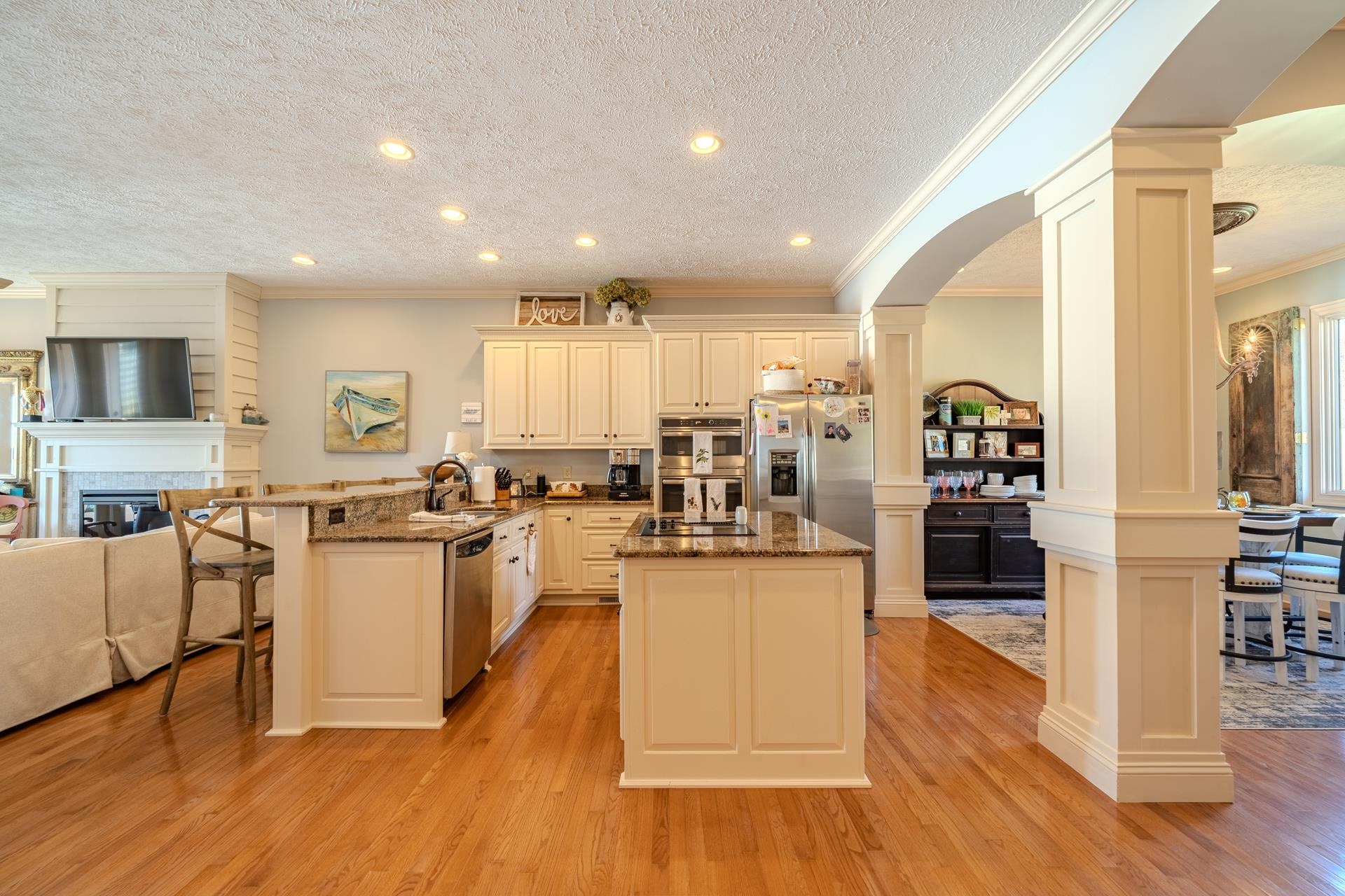 75 C Oasis Lane Savannah, TN 38372 - Photo 10 of 38 a kitchen with a sink cabinets and wooden floor