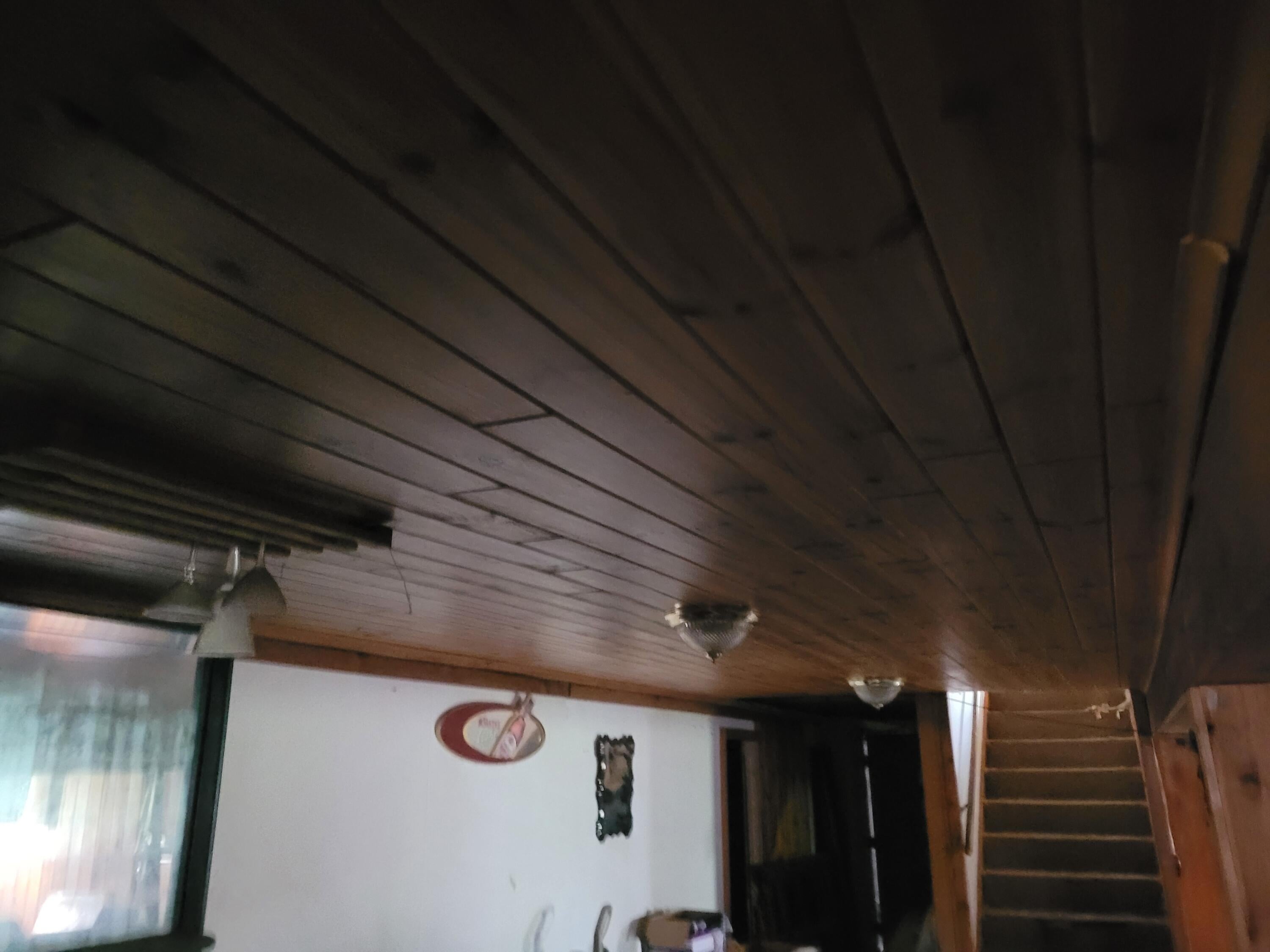 12902 Kohlman Road Atlanta, MI 49709 - Photo 29 of 36 knotty pine ceiling