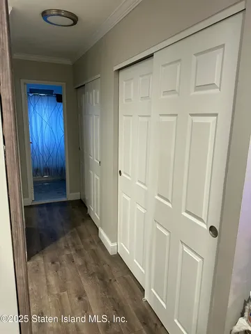 a view of front door