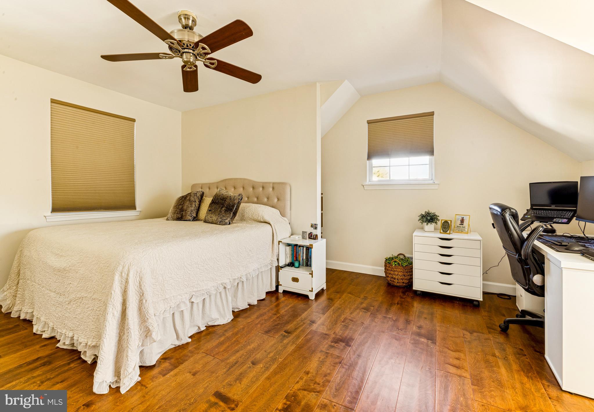 224 Hurffville Grenloch Road Sewell, NJ 08080 - Photo 15 of 23 a bedroom with a bed and a flat tv screen on a dresser