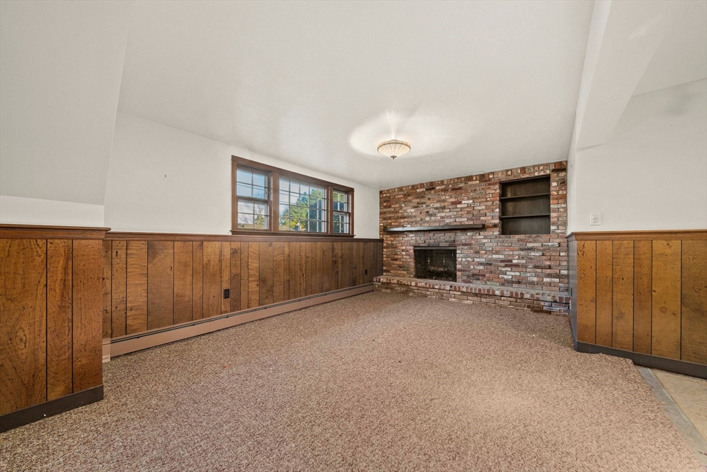 59 Windsor Road Weymouth, MA 02190 - Photo 18 of 39 an empty room with fireplace