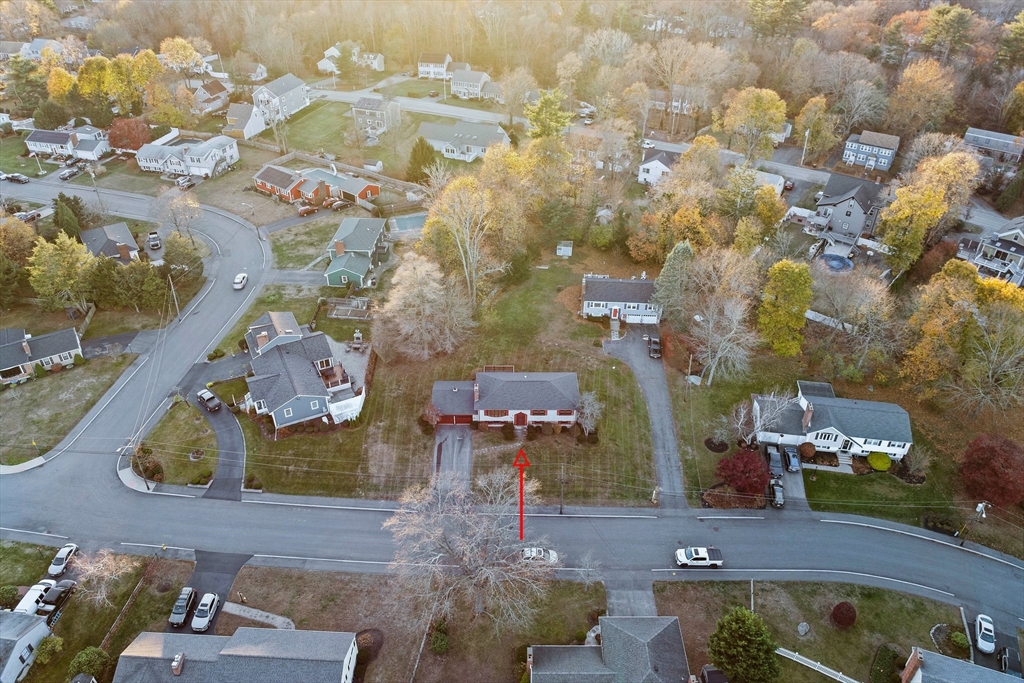 59 Windsor Road Weymouth, MA 02190 - Photo 31 of 39 an aerial view of residential houses with outdoor space