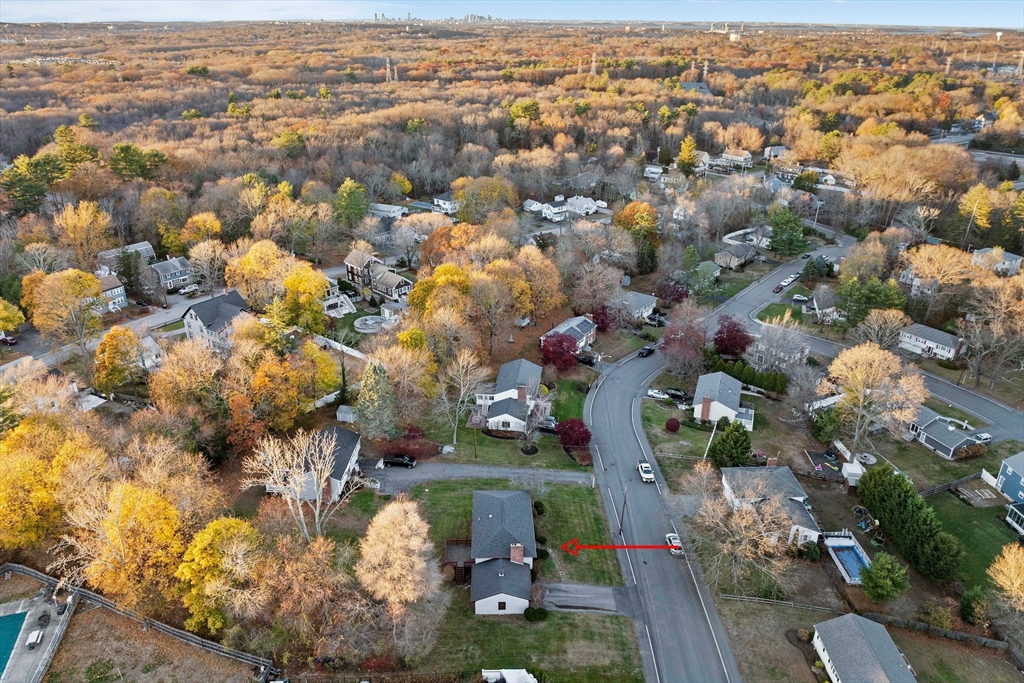 59 Windsor Road Weymouth, MA 02190 - Photo 34 of 39 an aerial view of residential houses with outdoor space