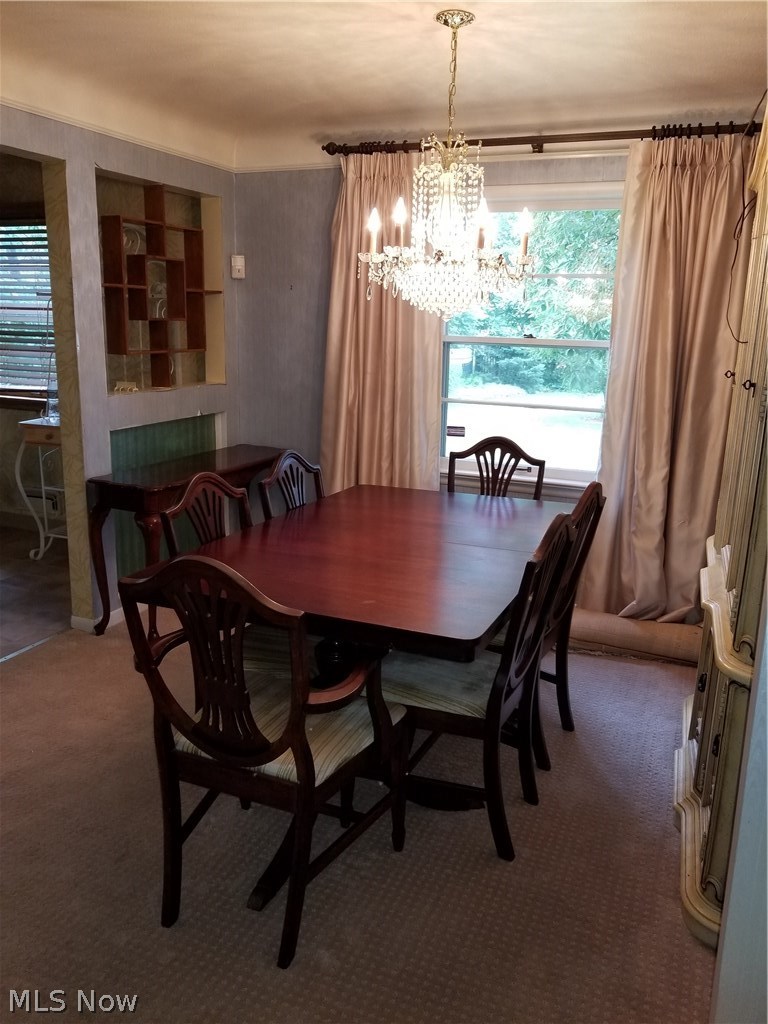 16885 Webster Road Cleveland, OH 44130 - Photo 8 of 26 Beautiful Dinning Room with Crystal chandler.