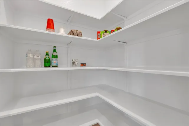 a close view of utility room