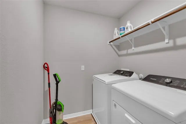 a view of a small space