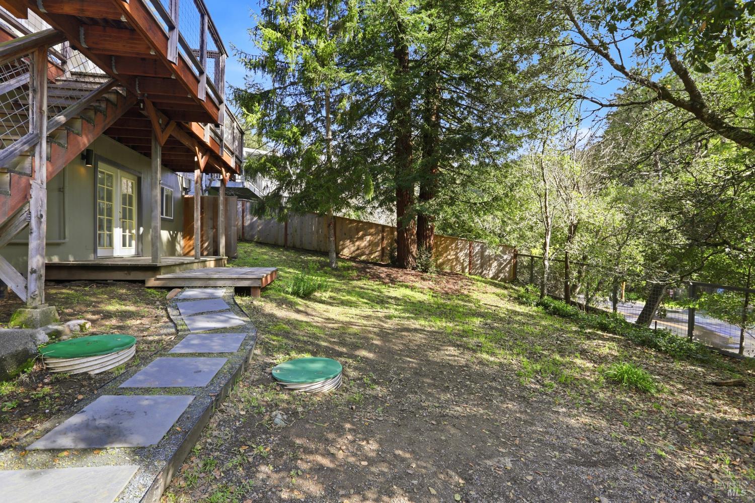10 Pedrini Way Lagunitas, CA 94938 - Photo 30 of 31 a view of a yard with plants and trees