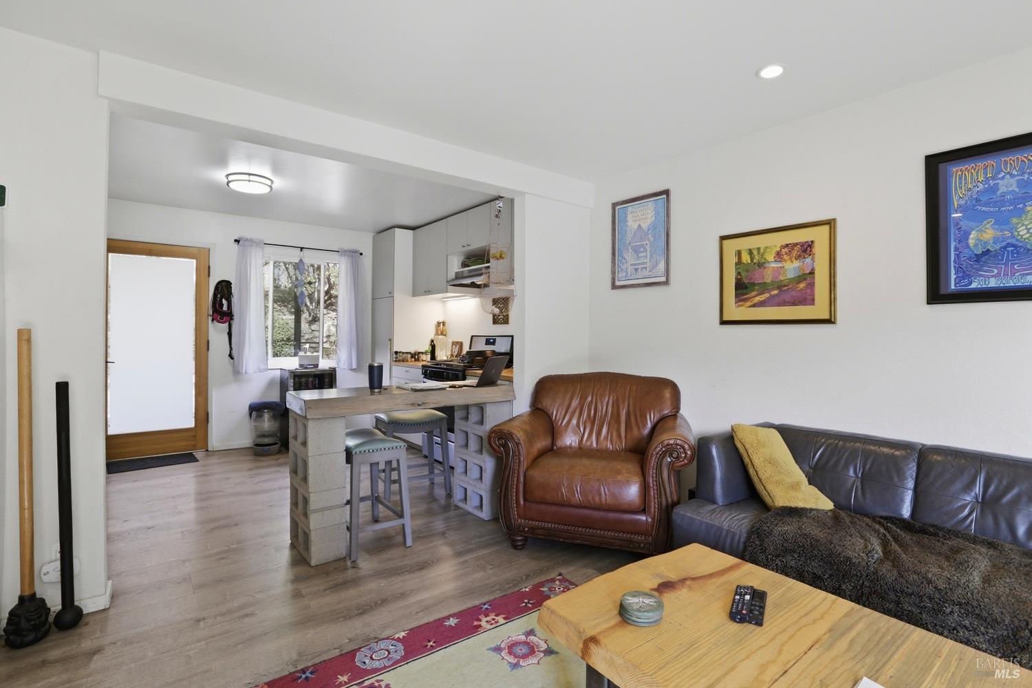10 Pedrini Way Lagunitas, CA 94938 - Photo 5 of 31 a living room with furniture and a wooden floor