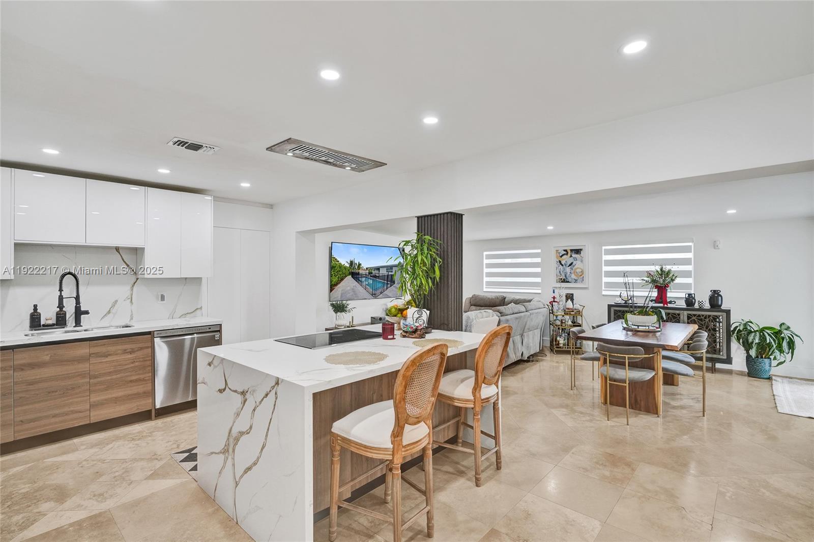 10401 Southwest 53rd Street Miami, FL 33165 - Photo 32 of 50 a view of a dining room kitchen and a sink