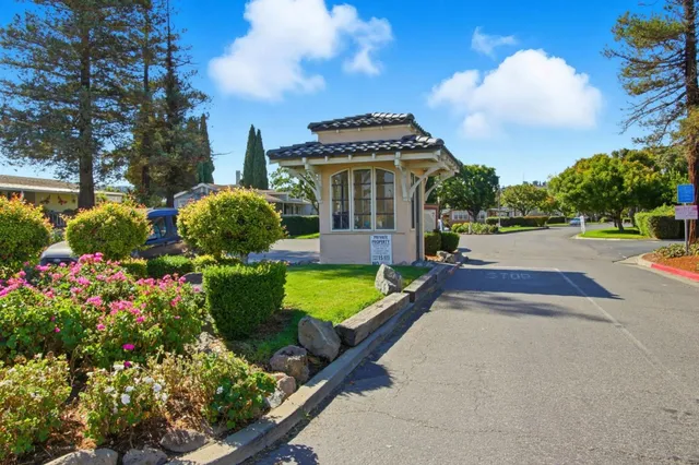 a view of a wooden door
