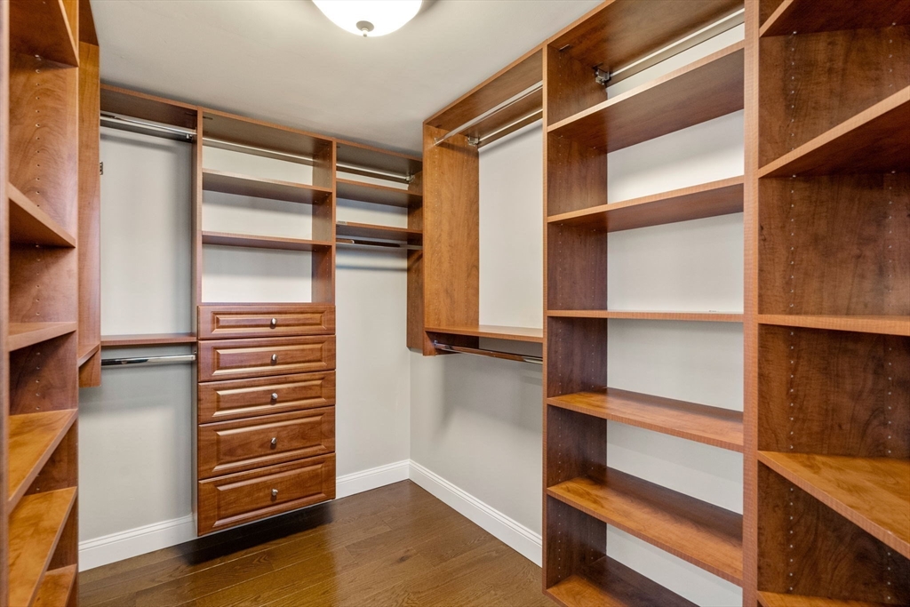 4 Plainview Road Wayland, MA 01778 - Photo 17 of 30 a view of walk in closet with empty racks